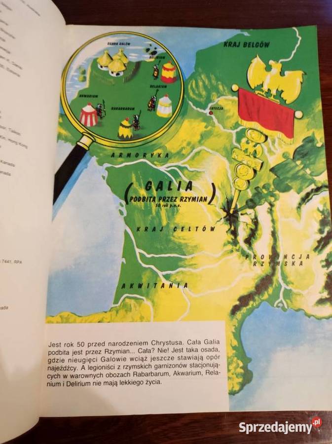 Asterix Asteriks u Helwetów Gala Asteriksa miękka Kielce