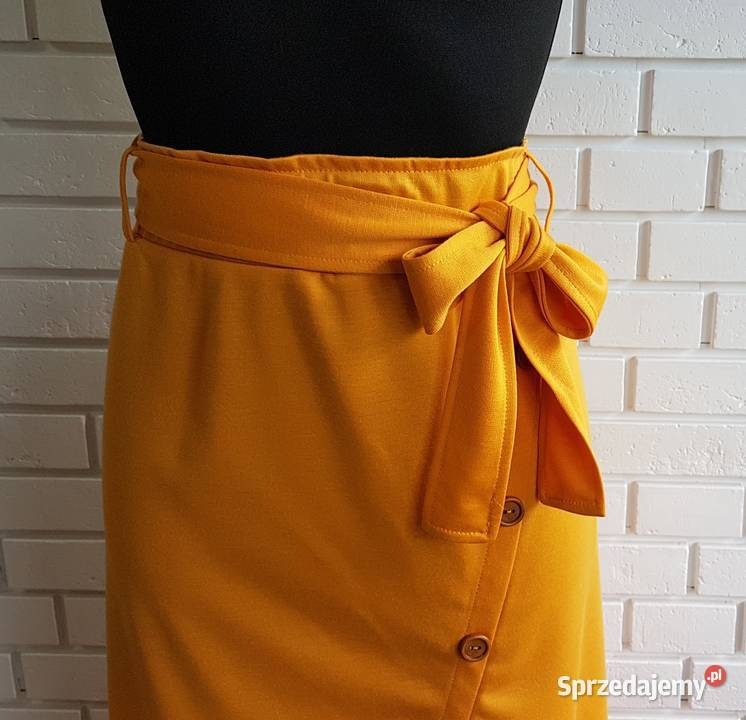 Damska spódnica ołówkowa musztardowa TXM 42XL Chrzanów