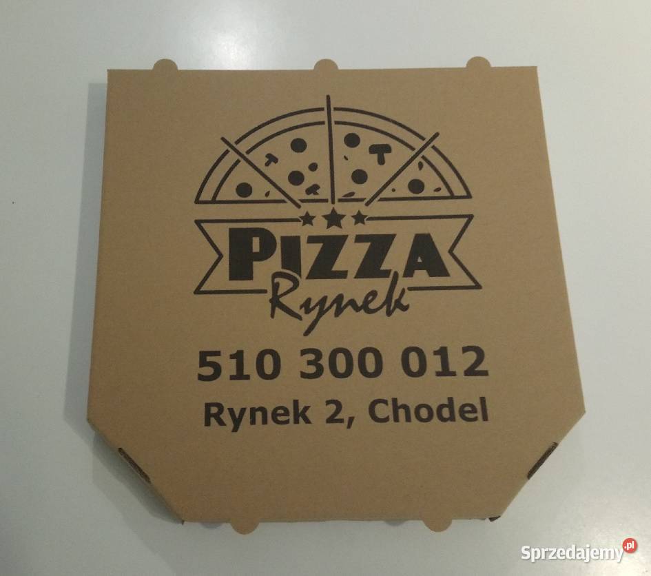 Pudełka na pizzę z nadrukiem duże 32x32 100 Lublin