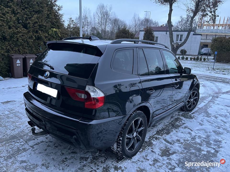 BMW X3 X3 30D 2006r Automat MPakiet Czarna Toruń