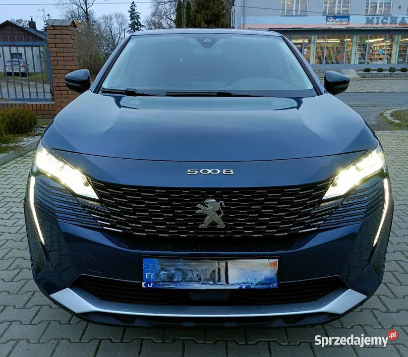 Peugeot 5008 automat asystent parkowania wielkopolskie Kawęczyn