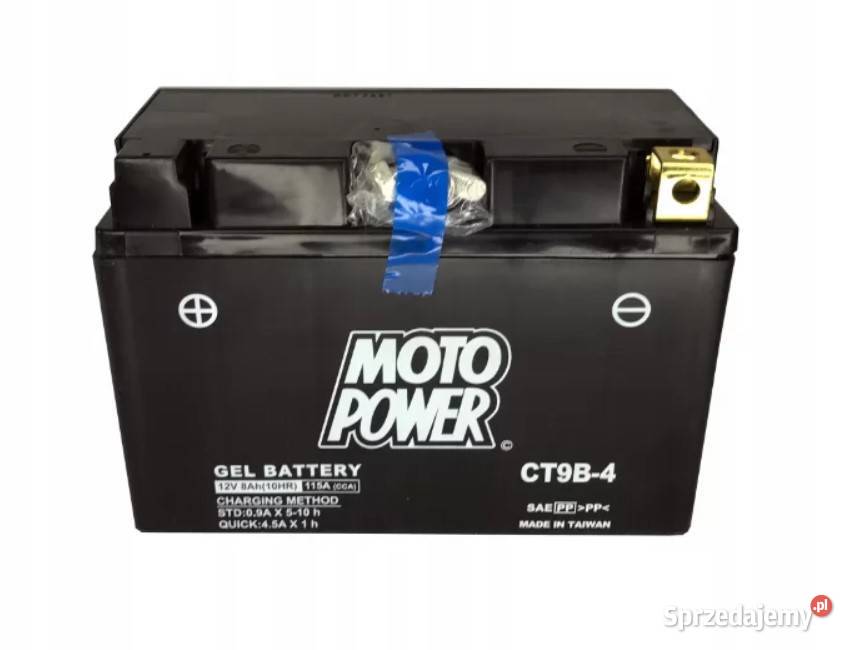 MotoPower CT9BBS YT9BBS 12V 8Ah 115A L Wrocław