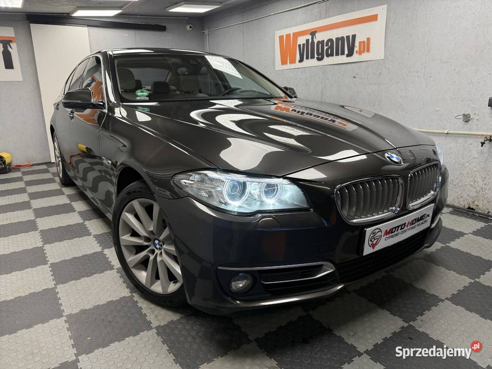 Salon Polska sedan xDrive jasne wnętrze immobilizer Seria 5 Poznań
