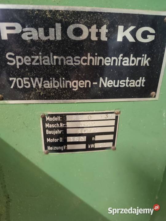 Szlifierka szerokotaśmowa OTT 1350 Wejherowo