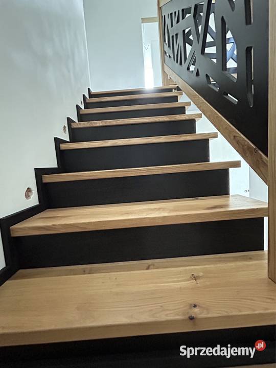 Stopnie dębowe Schody wewnętrzne Nowy Sącz