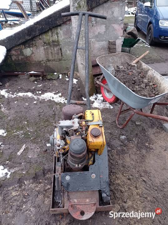 Zagęszczarka do ziemi diesel ropniak sprzedam