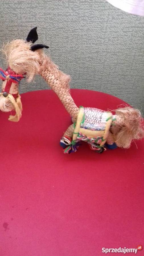 Słomiana lalka i konik Iława sprzedam