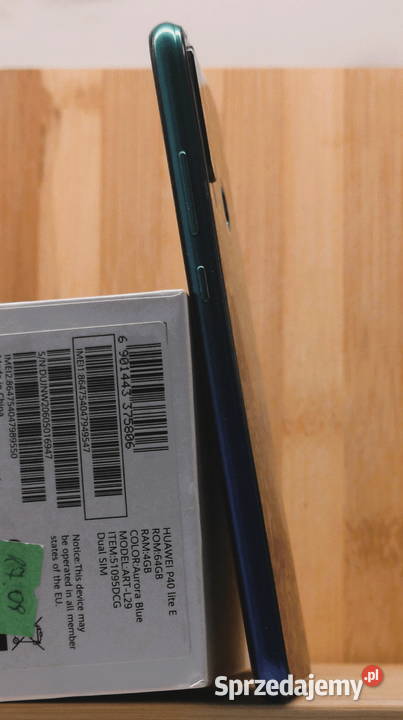 TELEFON HUAWEI P40 LITE E 464GB Aurora Blue mazowieckie Ząbki