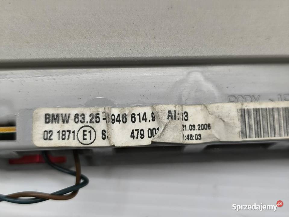 TRZECIE ŚWIATŁO STOP BMW E90 6946614 sprzedam
