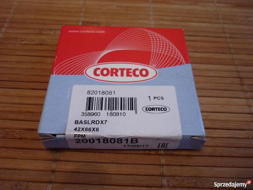 Uszczelniacz simering 42x66x6 CORTECO Citroen łódzkie