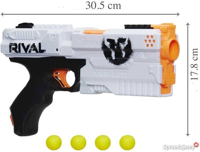 NERF RIVAL KRONOS XVIII 500 PHANTOM Blaster DUŻA Mogilany