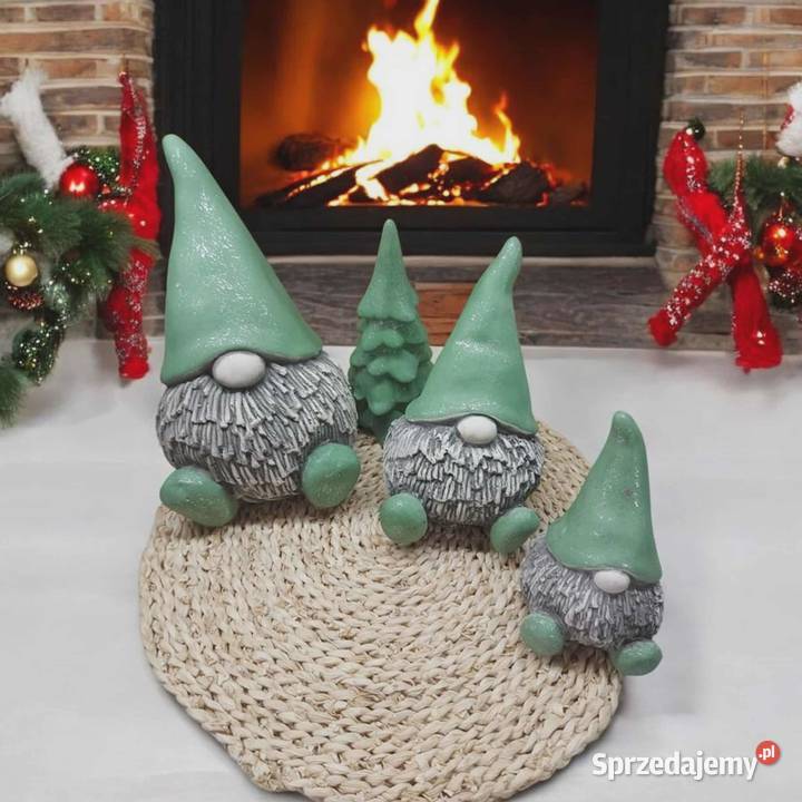 Skrzat świątecznych choinka gipsowa skrzaty Boże Narodzenie Wrocław sprzedam