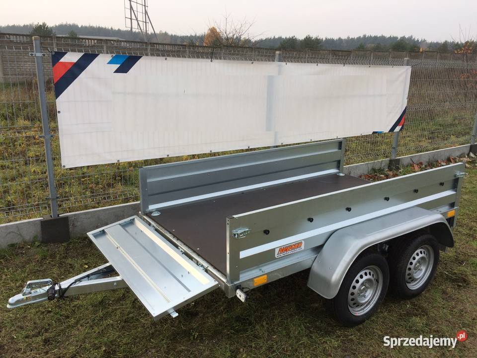 Przyczepka dwuosiowa przyczepa tandem Neptun sprzedam