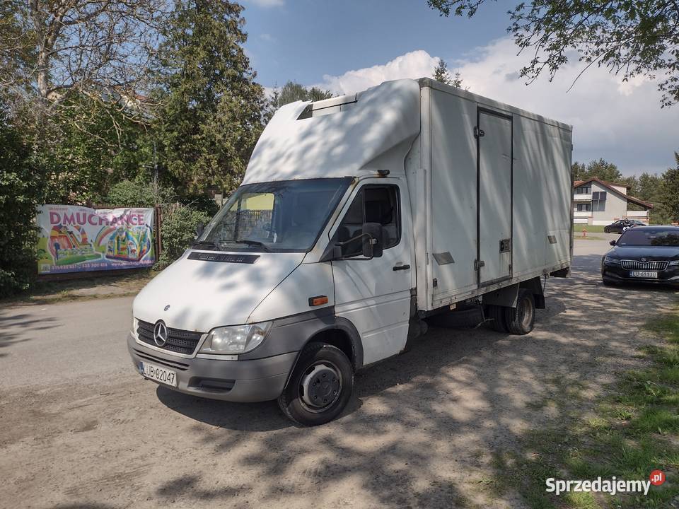 Mercedes sprinter 8 palet winda bliźniak diesel