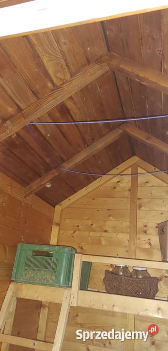 Drewniany duży domek dzieci na działkę Tarnów sprzedam