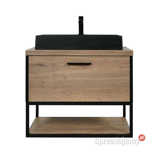 Szafka pod umywalkę 721s z blatem wisząca loft Szafy, regały, półki Biłgoraj