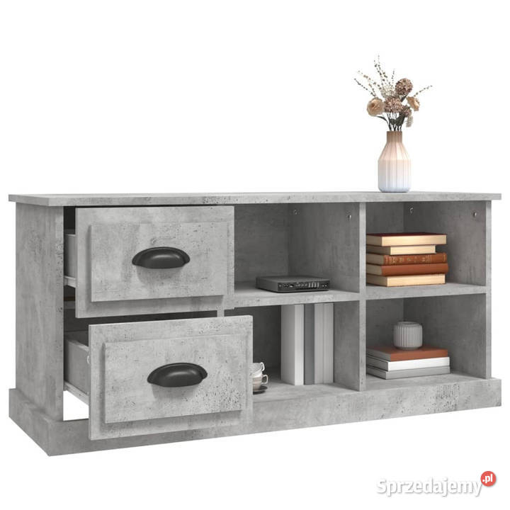 Szafka pod TV szarość betonu 102x355x475 Warszawa
