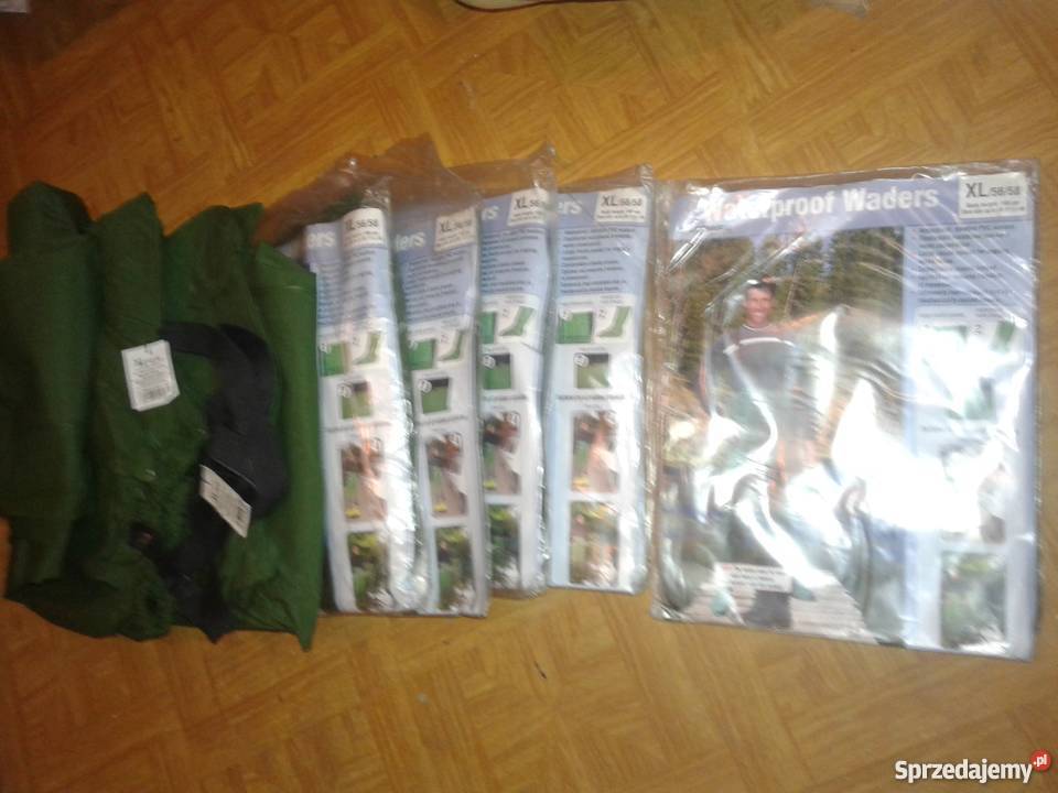 Nowe spodnie wędkarskie wodery XL 5658 Ostrowiec Świętokrzyski