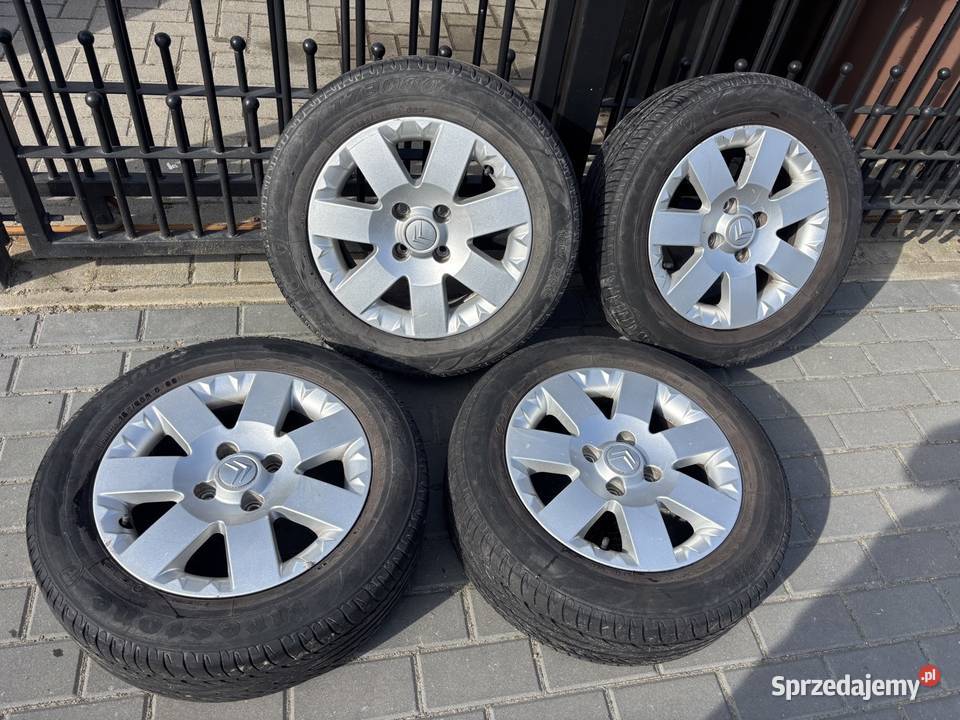 Felgi oryginalne 4 x R15 Citroen C3 Plurier i Komorniki