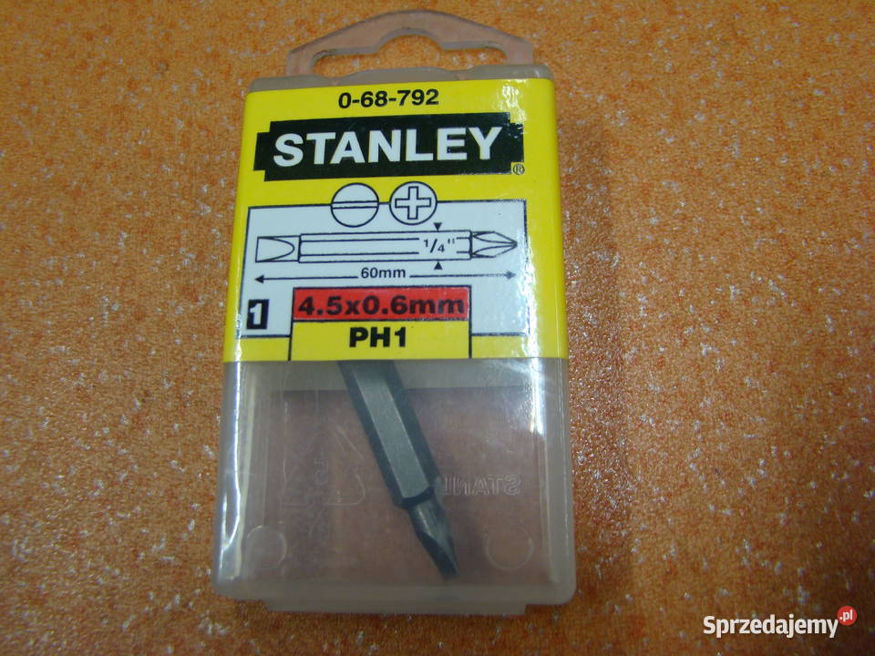 Bit Ph 1 płaski 45 x 06 mm 14 cala x 60 mm śląskie Bielsko-Biała