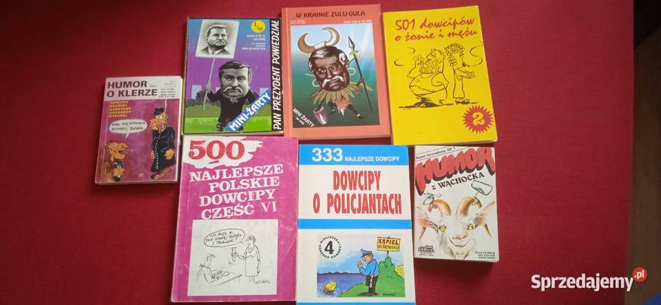Książeczki z dowcipami z lat 90 dolnośląskie Świdnica