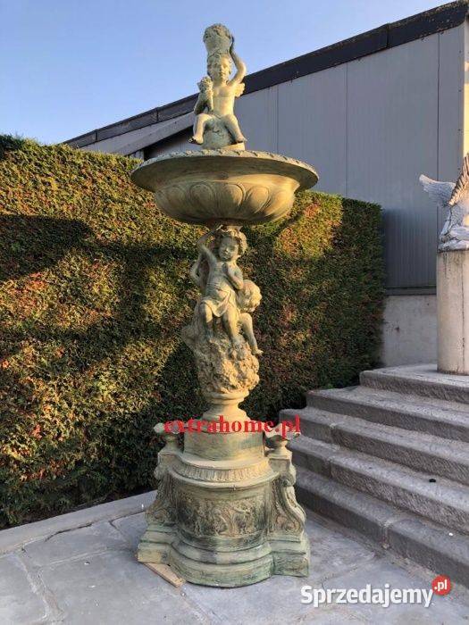 Fontanna z brązu Anielska Orkiestra H245 Pozostałe sprzedam