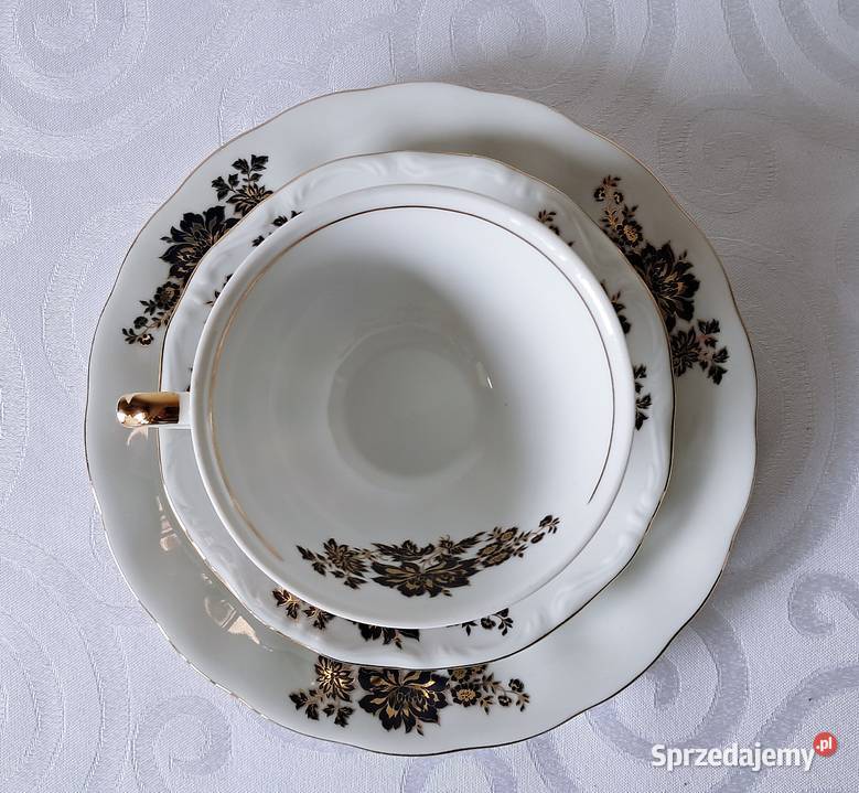 Trio porcelanowe Chodzież filiżanka spodek Strzelce Krajeńskie
