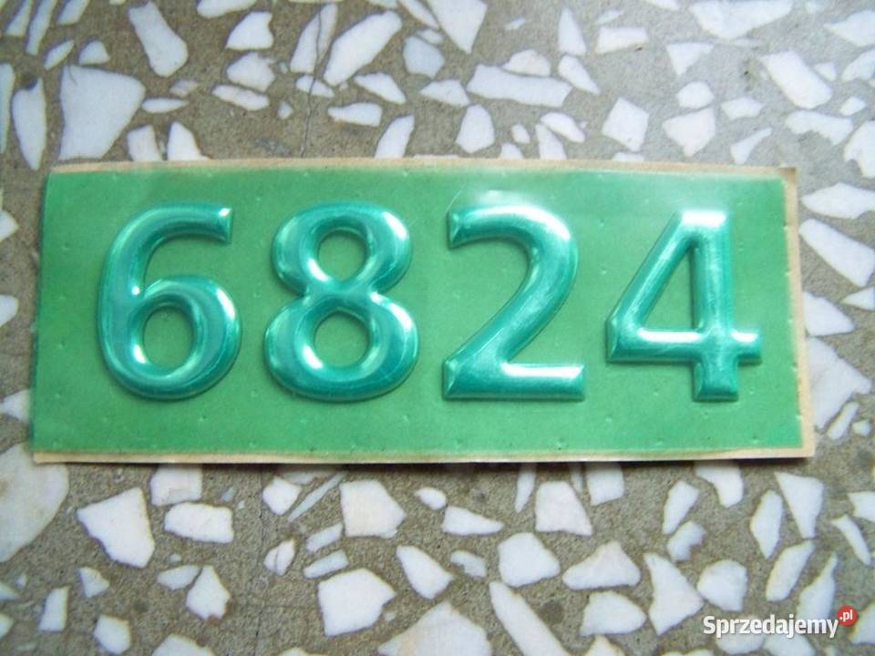 Ursus 6824 naklejka żelowa oryginalna Lublin