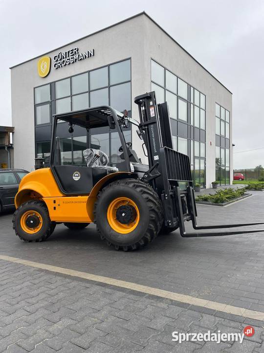 35T Nowy Terenowy Wózek Widłowy 4x4 duplex diesel Lidzbark