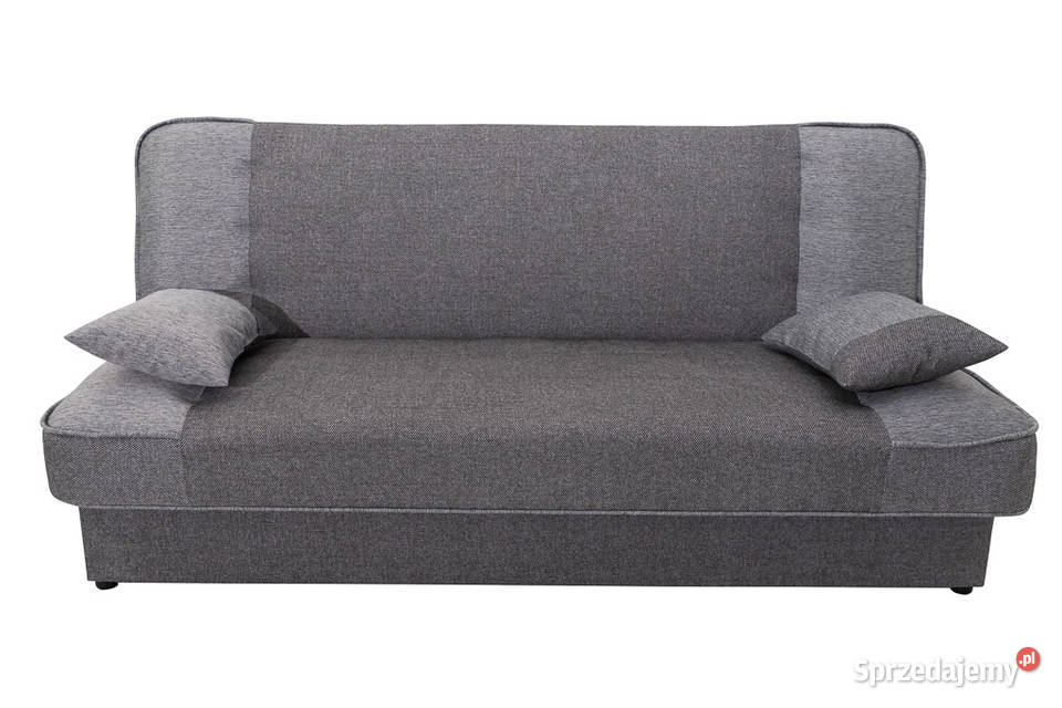 Wersalka Tapicerowana Popielata bez Boków FINKA 215cm Ropczyce