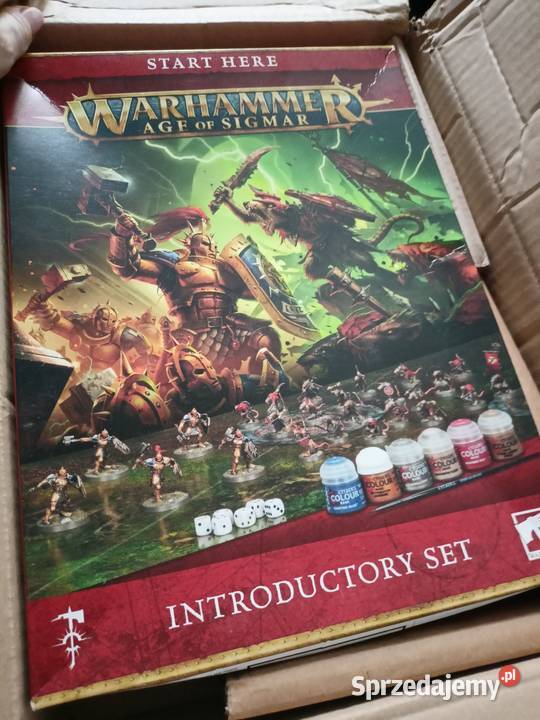 Sprzedam nowy zestaw startowy Warhammer Age of Cieszyn sprzedam