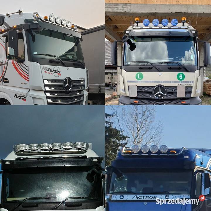Orurowanie dachowe Rama Mercedes Actros Tur