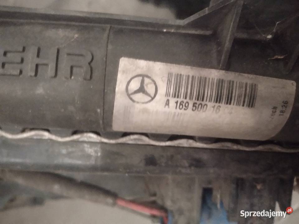 Chłodnica wody mercedes W169 W245 20 CDI osobowe Gorzów Wielkopolski