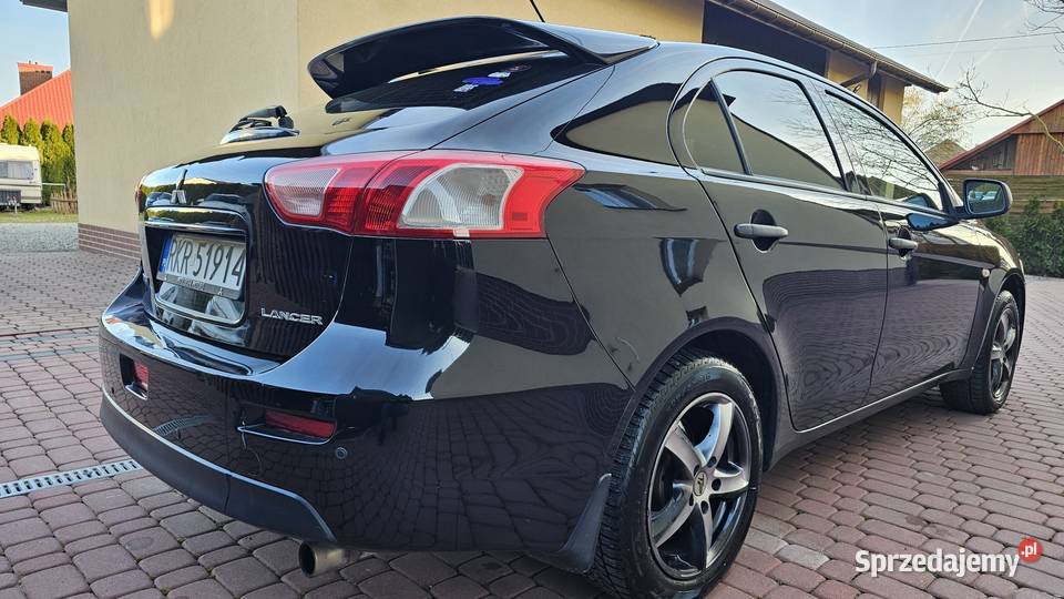 Mitsubishi Lancer IX 2009r 18 143 z LPG Rej Mitsubishi Zarszyn