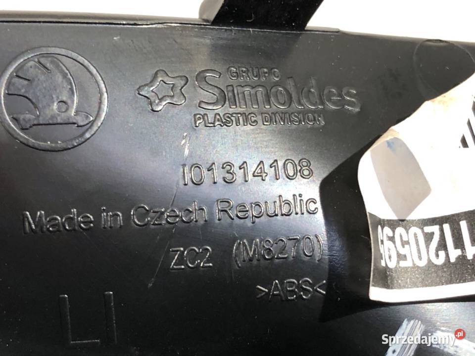 KLAMKA WEWNĘTRZNA LEWY TYŁ SKODA KAROQ Hatchback