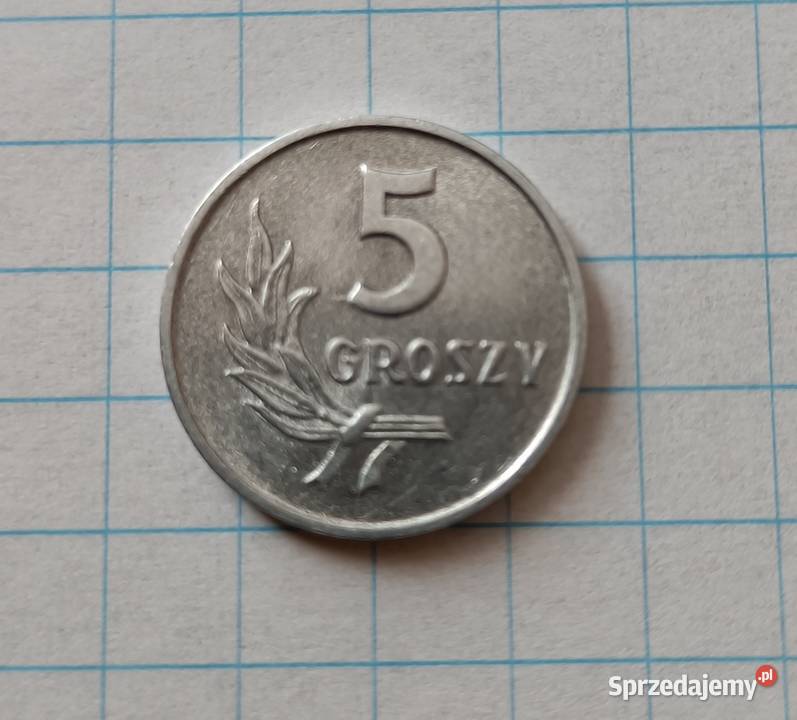 5 GROSZY 1962 POLSKA lubelskie Piszczac
