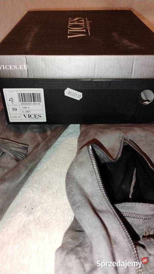 Kozaczki damskie VICES Szpilka Grudziądz