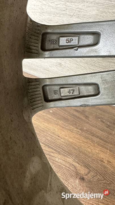 KBA 52865 FELGA ALUMINIOWA 8X19 5X112 ET47 Samochodowe lubuskie Gorzów Wielkopolski