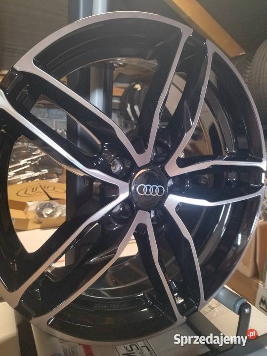 S834Alufelgi Nowe 18 5x112 Et 47 8J Vw Skoda Średnica 18" Samochodowe