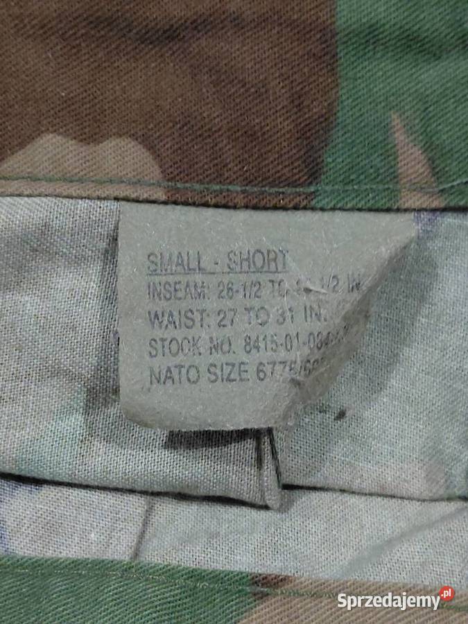 Spodnie bdu woodland small short NYCO Wrocław