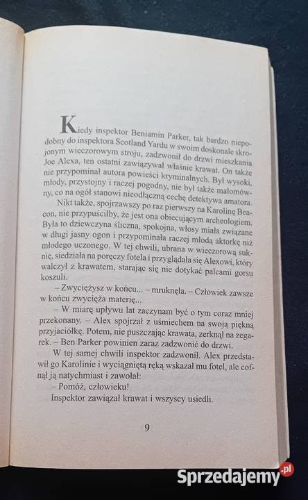 Joe Alex Śmierć mówi w moim imieniu Elipsa 2005 Antyki, Sztuka, Kolekcje Koźminek