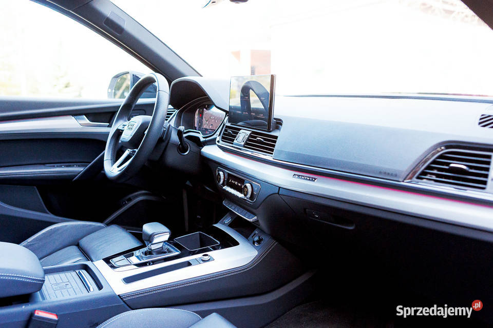 Audi Q5 55 TFSIe quattro S tronic S line automatyczna podlaskie Łomża sprzedam