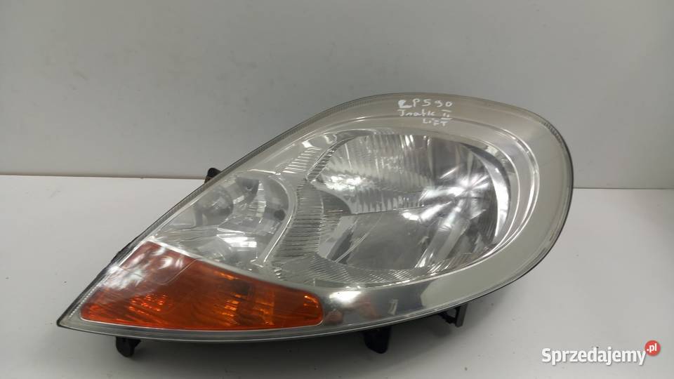 TRAFIC II VIVARO A LIFT LAMPA PRZÓD LEWA Zbierkowo