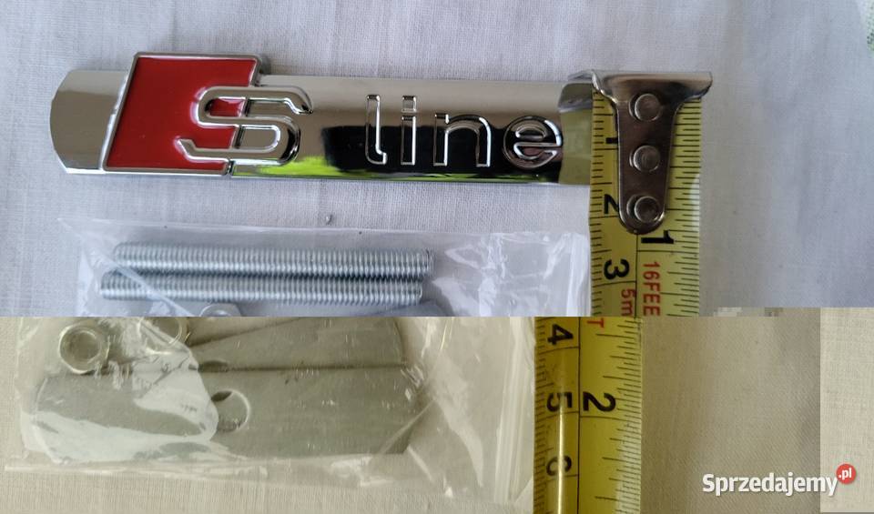 LogoZnaczekemblemat grilla przedniego Audi SLine