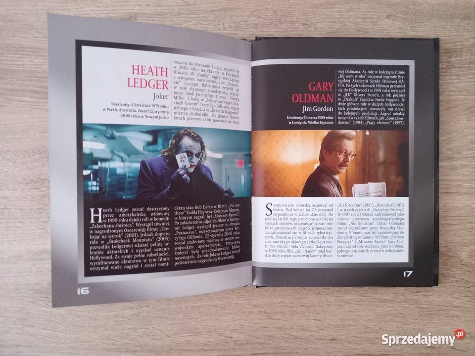 Film Mroczny rycerz DC seria Wybrańcy Mocy do