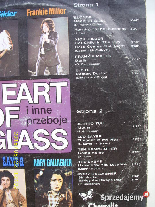 LP HEART OF GLAss i inne przeboje płyta winylowa Wołów
