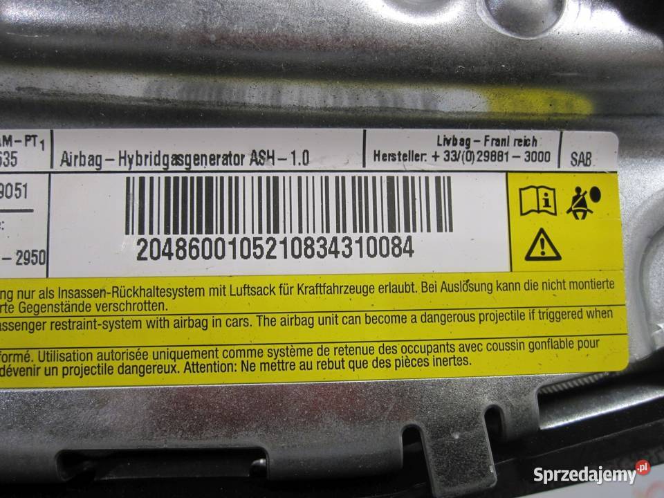 MERCEDES W204 07r poduszka fotela lewa Kielce