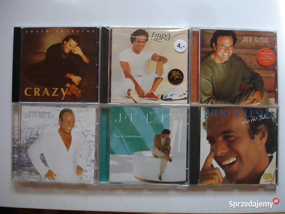 JULIO IGLESIAS płyty CD