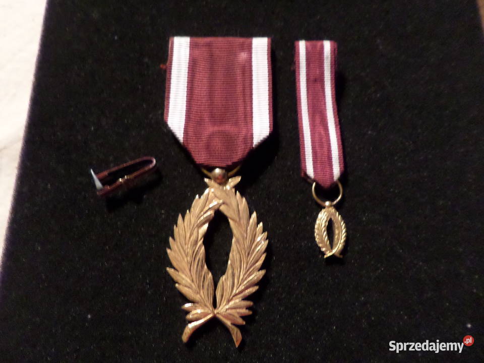 Palmy Orderu Korony zestaw Belgia wielkopolskie Poznań