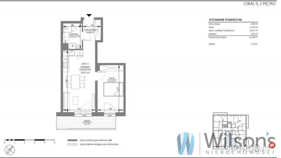 sprzedaży mieszkania 4168m2 2 pokoje Gdynia 41.68m2 pomorskie